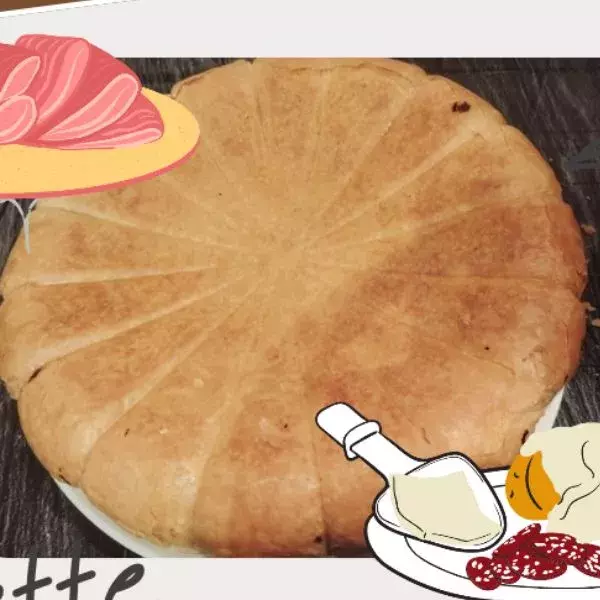 galette des Rois façon raclette