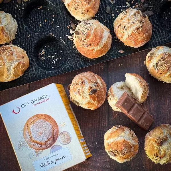 Pains blanc aux graines