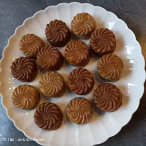 Mini cyclones saumon / jambon-cornichon