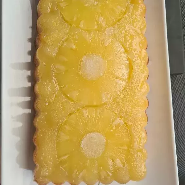 Gâteau renversé à l'ananas 