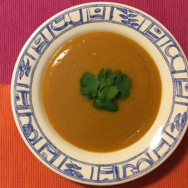 Soupe de Potimarron, carottes et brocoli