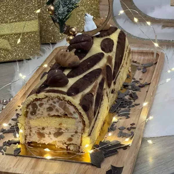 Bûche  Marron