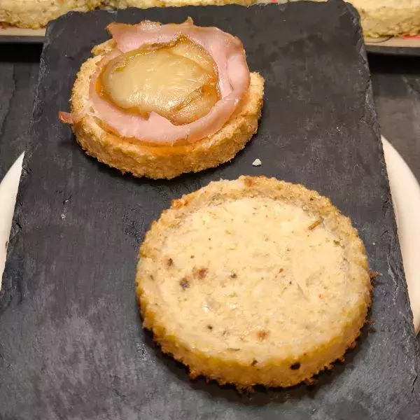 Tartelettes de chou fleur bacon fromage