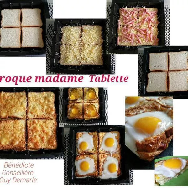croque madame tablette