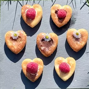 Coeurs surprises financiers - Chez Nanou