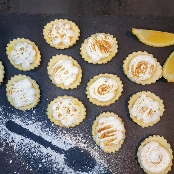 Tartelettes au citron meringuée