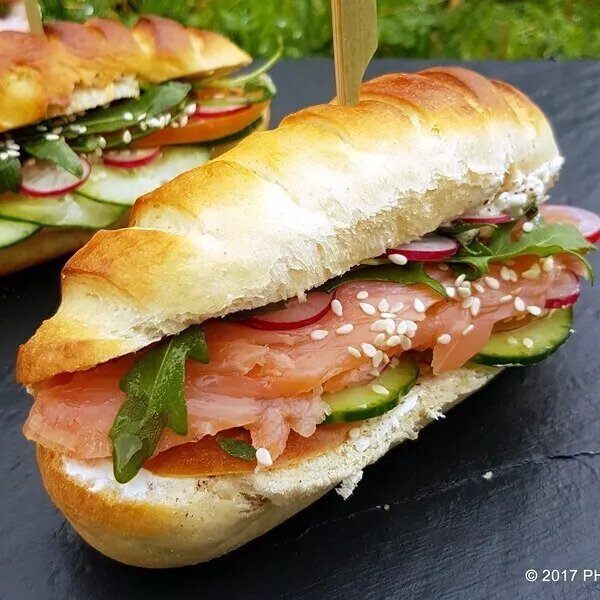 Sandwich au pain viennois