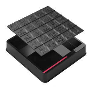 Tapis Décor Carré Douceurs de Noël OHRA®