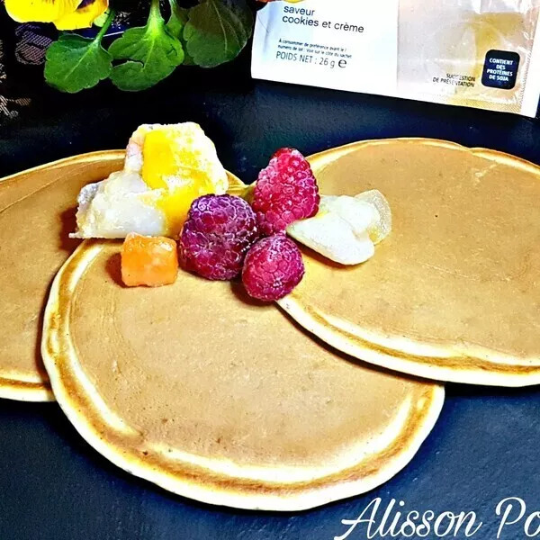 Pancakes Herbalife cookies et crème 