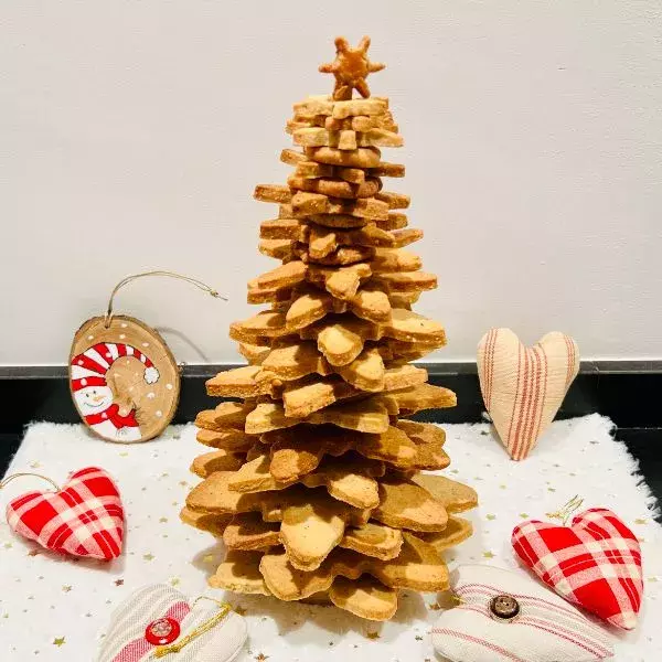 Sapin en pâte sablée de nos chefs - Chez Nanou