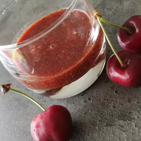Purée de cerises