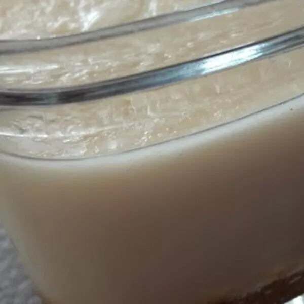 Crème coco sans oeuf