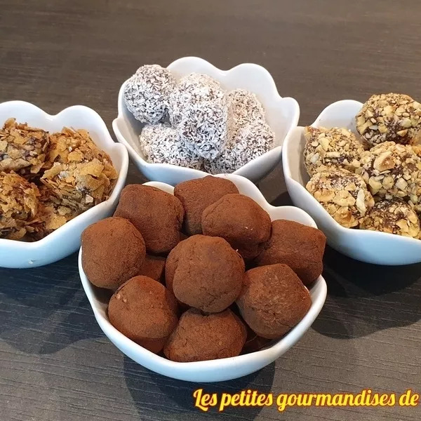 Variations gourmandes autour des truffes au caramel de Pierre Hermé