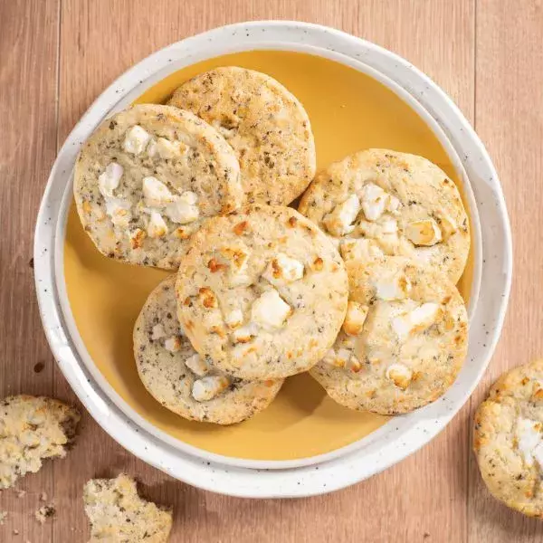 Cookies salés basilic & feta