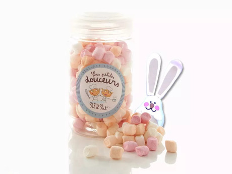 Mini marshmallows tricolores 45 g