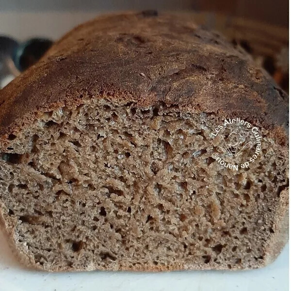 Pain de mie au seigle, un côté rustique au pain