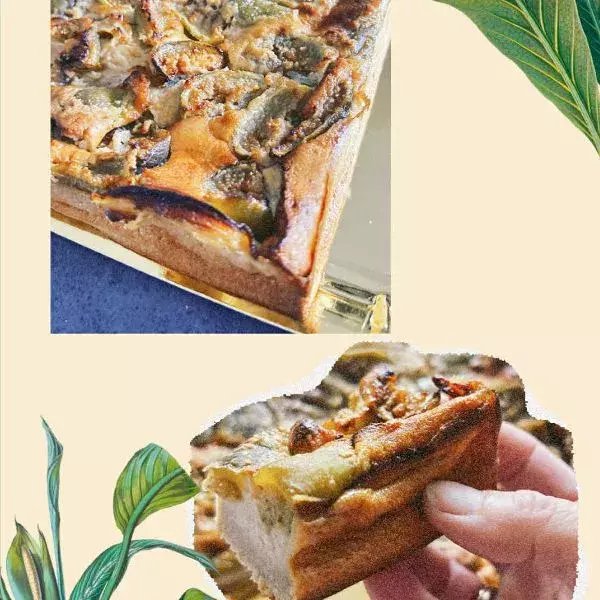 Far à la figue fraiche sans beurre