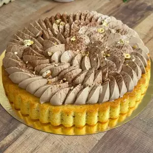 Tarte moelleuse au chocolat