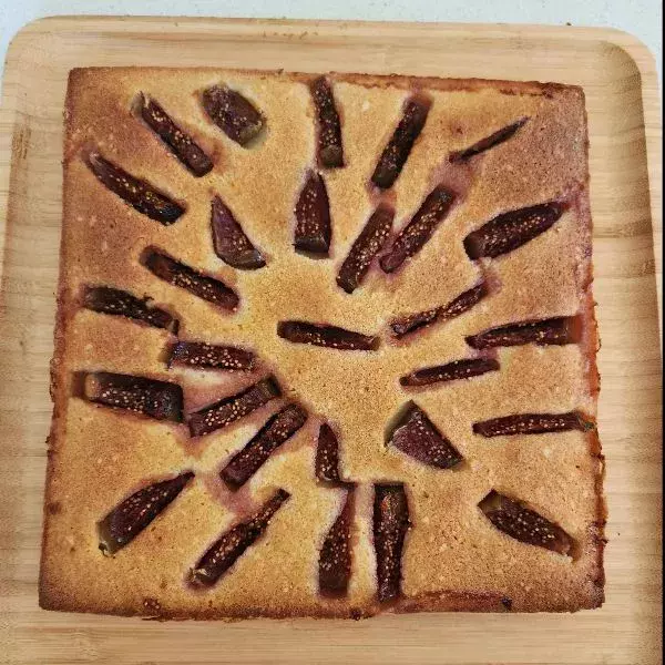 Gâteau aux Figues fraîches et poudre d'amandes selon Ottolenghi