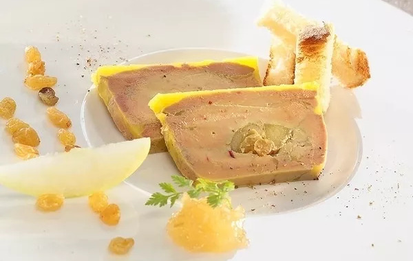 Terrine de foie gras normande