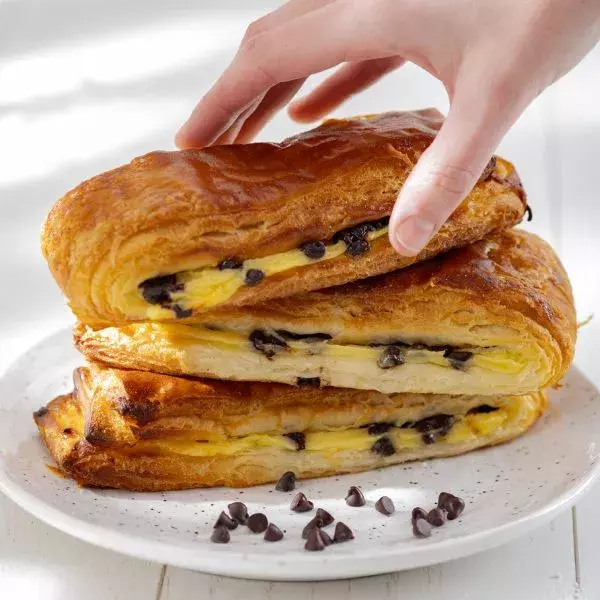 Pains suisses aux pépites de chocolat