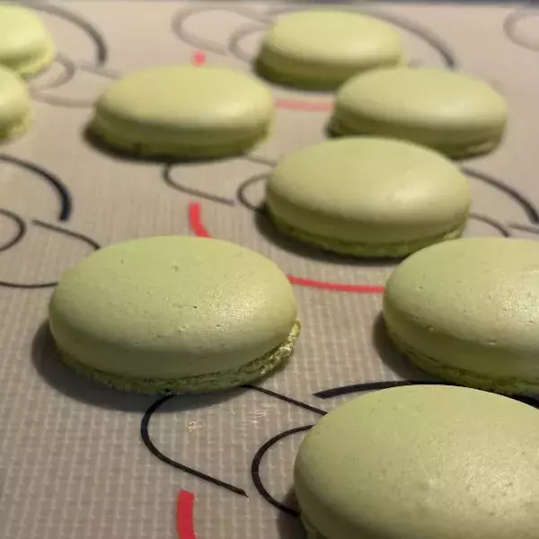 Les macarons citron 