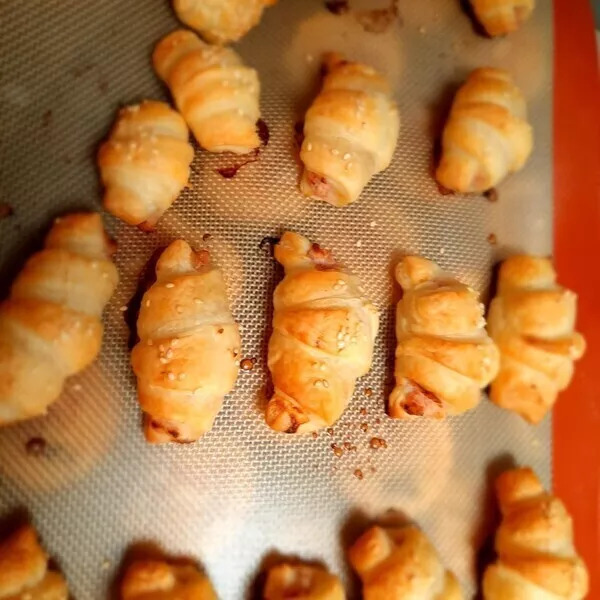 Croissant bacon / chèvre frais