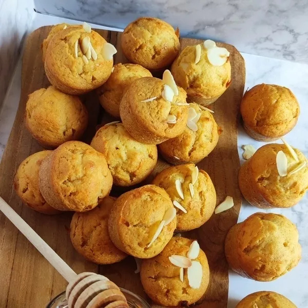 mini muffins miel / amandes