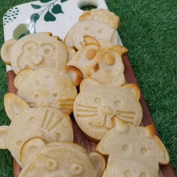 Animaux crêpes au four