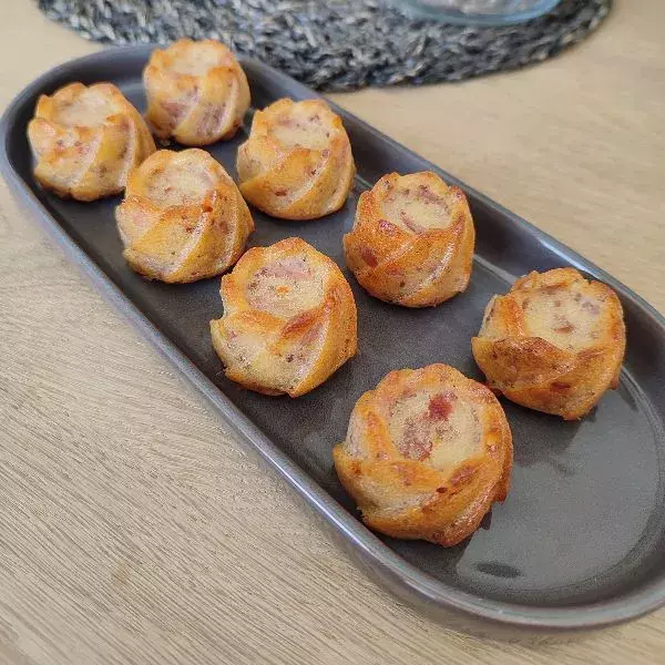 Mini-spirales jambon cru/tomates séchées