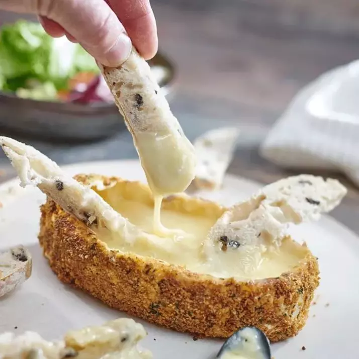 Fromage pané crousti-fondant