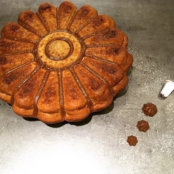 Gâteau marron mascarpone