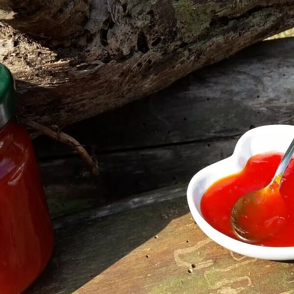 Confit de piments rouges