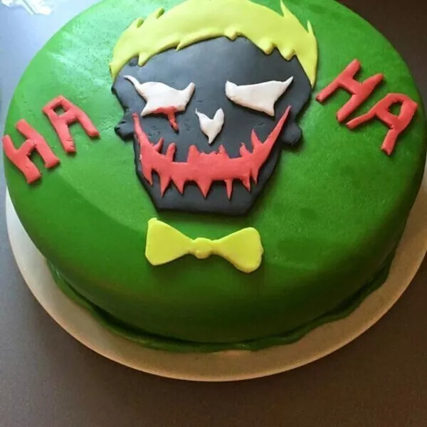 Gâteau joker d'Halloween