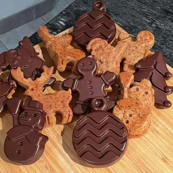 Biscuits pain d'épices au chocolat