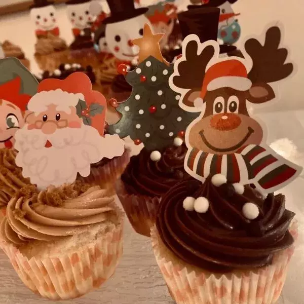 Cupcake Spéculoos pour Noël