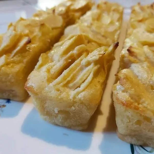 Gâteaux invisibles aux pommes sans beurre