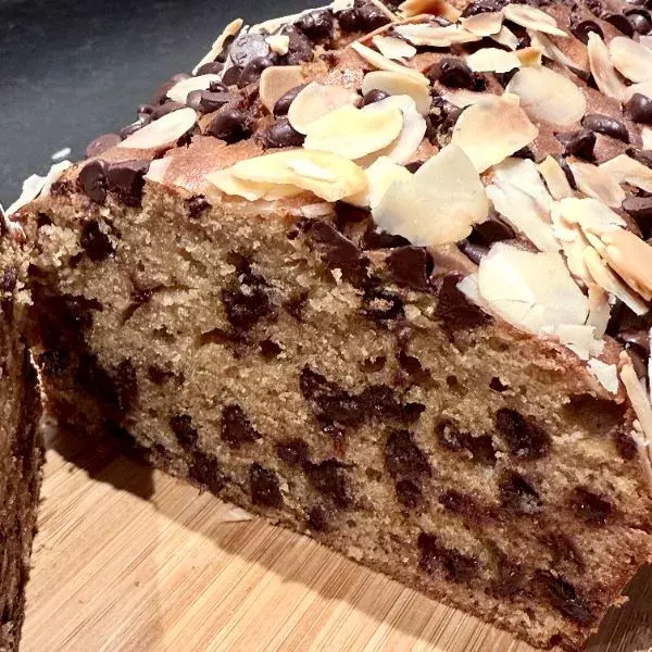 Cake aux pépites de chocolat - Chez Nanou