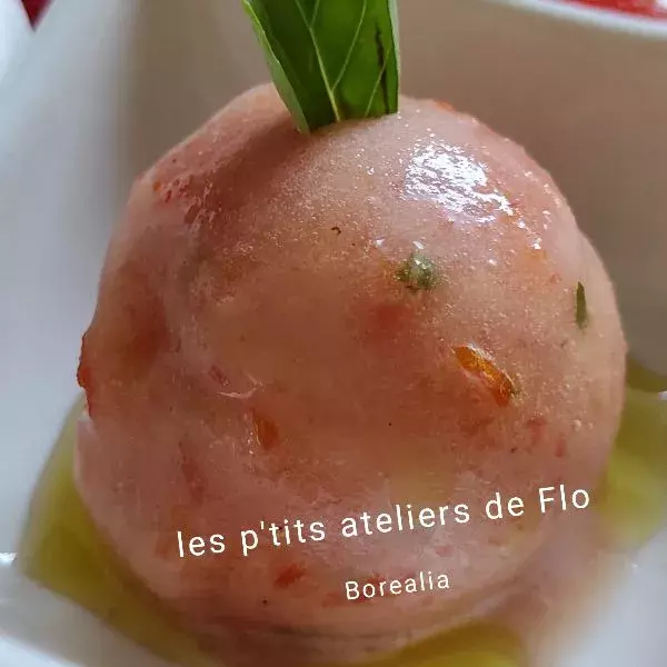 Sorbet tomate basilic 🍅