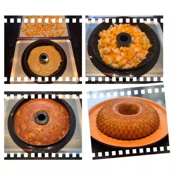 Gâteau aux fruits du verger