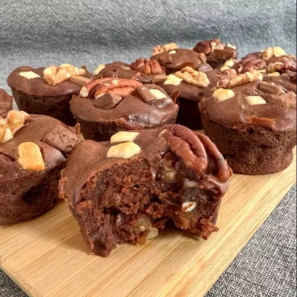 Mini muffins brownies SANS GLUTEN