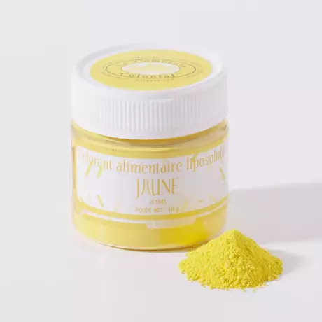 Colorant pour chocolat, jaune, 10 g