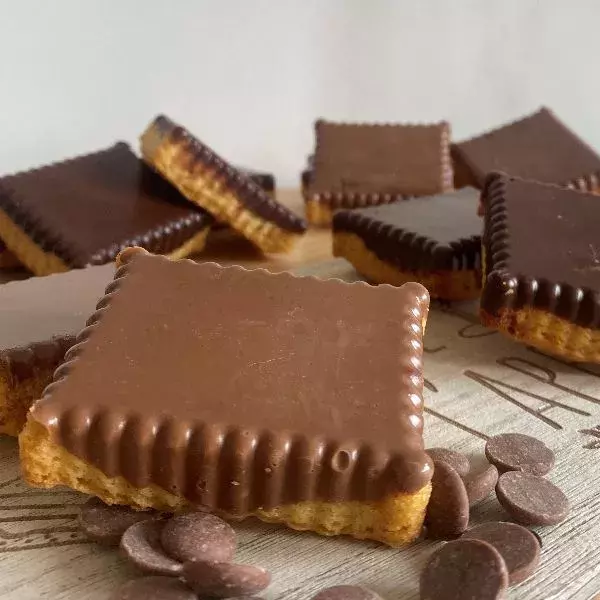 Biscuits bretons au chocolat