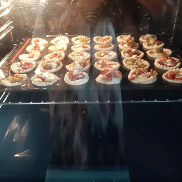 Mini pizza pour l'apéro