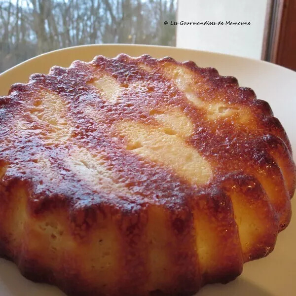 Gâteau au yaourt aux pommes (IG bas)