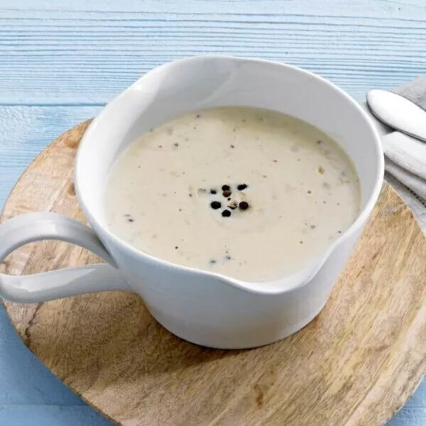 Zwarte room peppersaus - NL