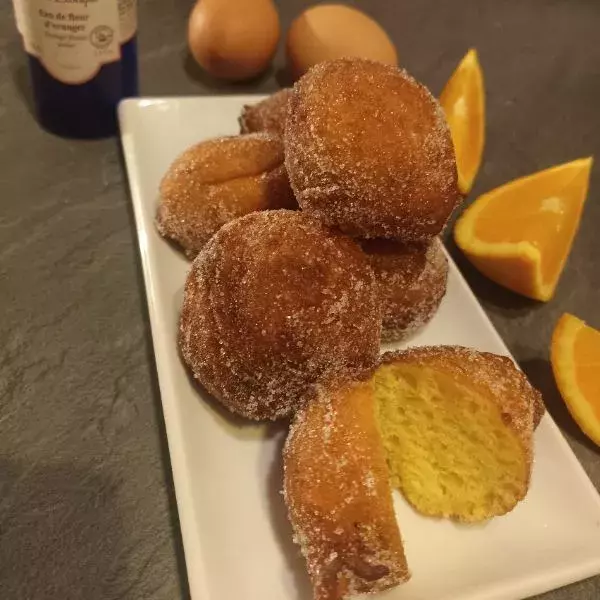 Beignets à l'orange