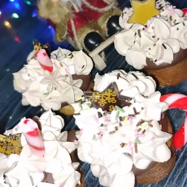  cupcakes  de fêtes