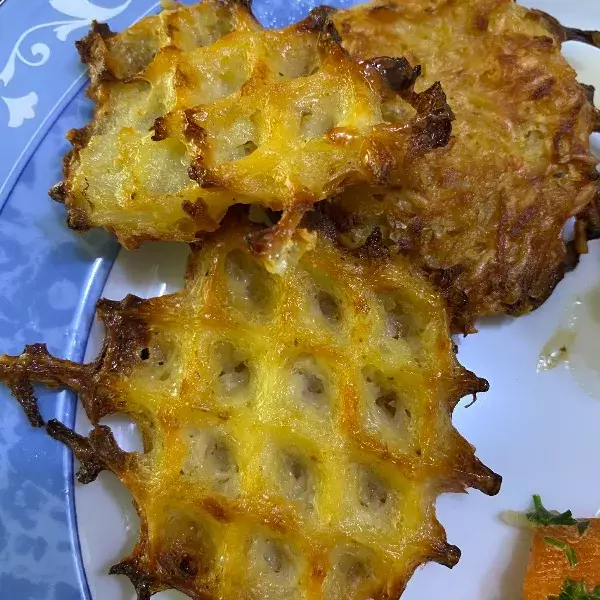 Galettes de pommes de terre crispy