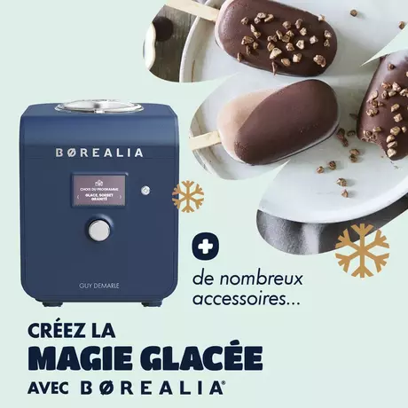 Borealia® - Turbine à glace & Yaourtière